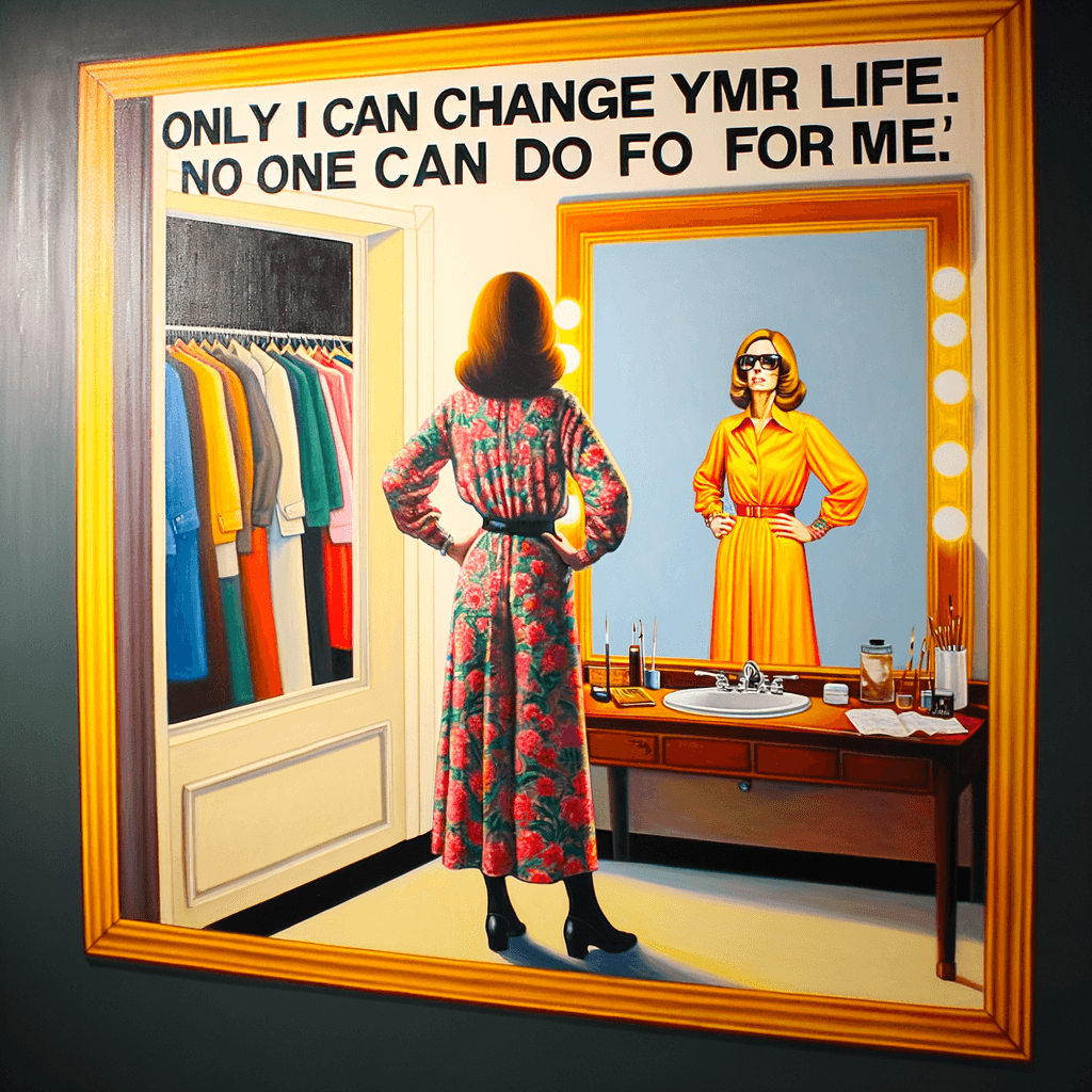 Solo yo puedo cambiar mi vida. Nadie puede hacerlo por mí. — Carol Burnett, Estados Unidos.