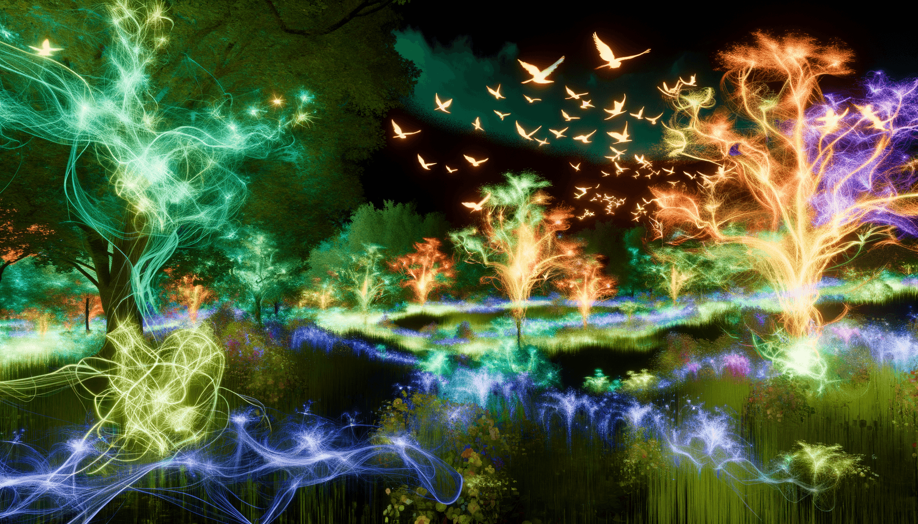 The fabric of life is woven with the threads of intention. — Rumi