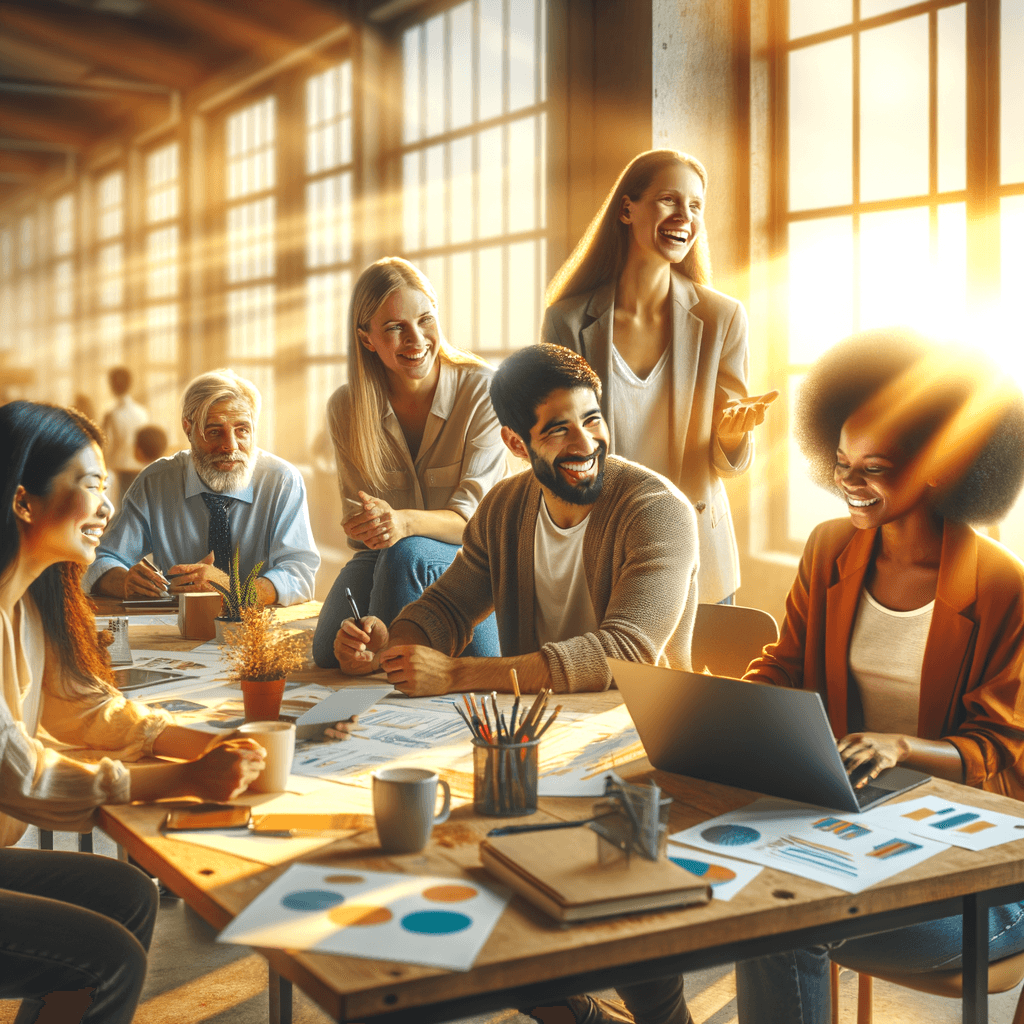 当你需要工作时,要带着微笑去工作。——A. D. 威廉姆斯