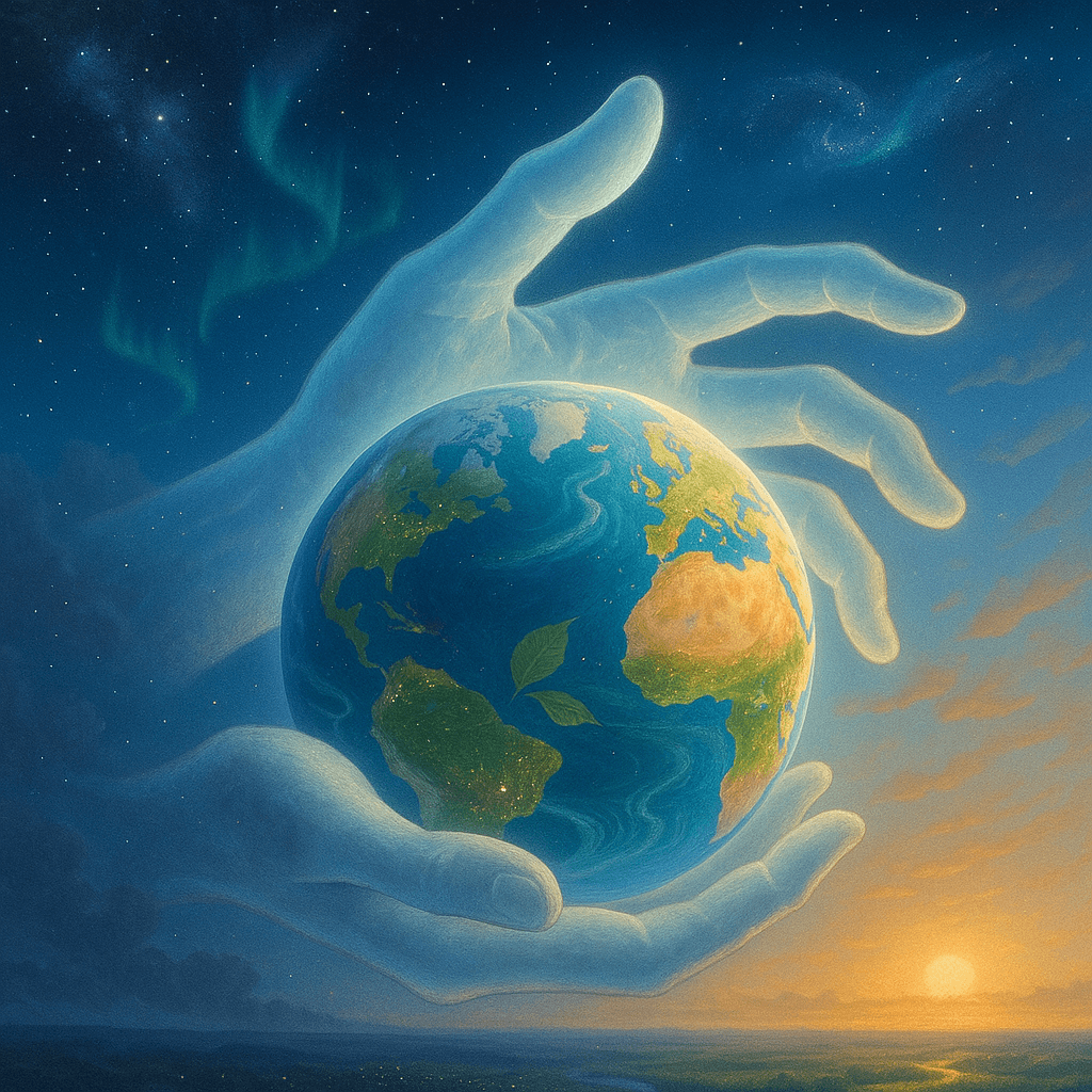 To hold the world in a single hand and never let it slip — that is strength. — Rabindranath Tagore