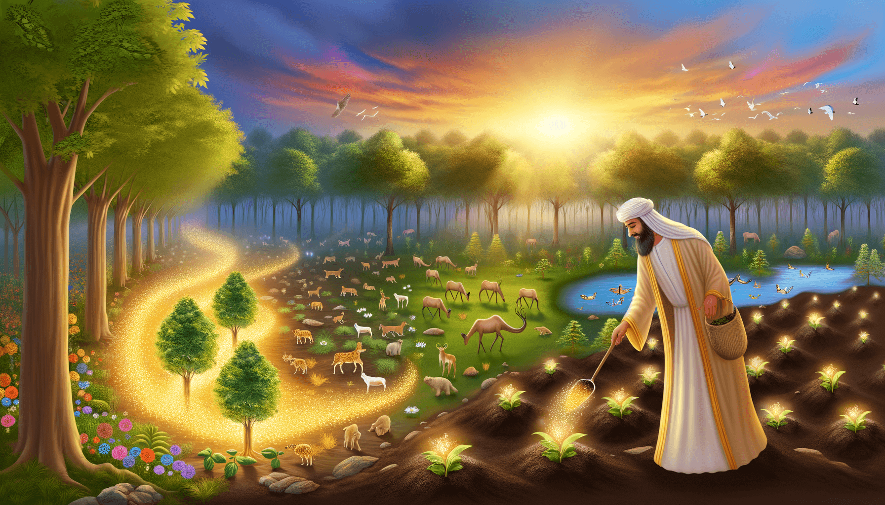 一个人真正的财富,是他在世上所做的善事。—— 穆罕默德