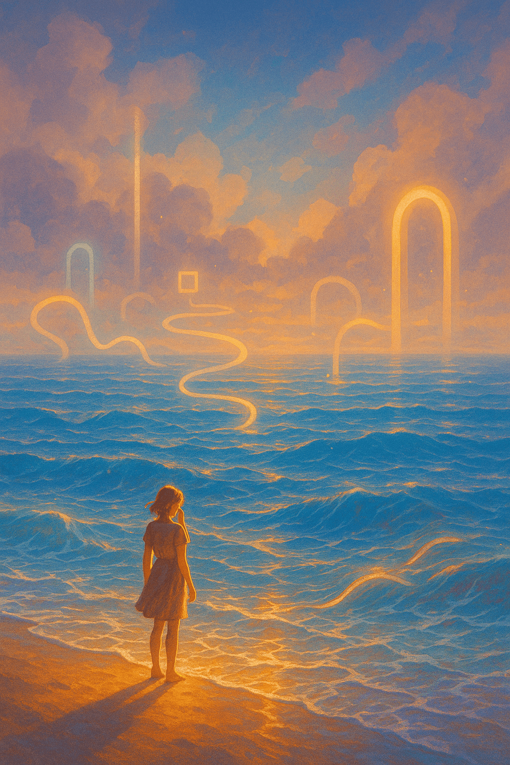 恐惧的海岸之外,存在着无限的可能。—— 阿米特·雷