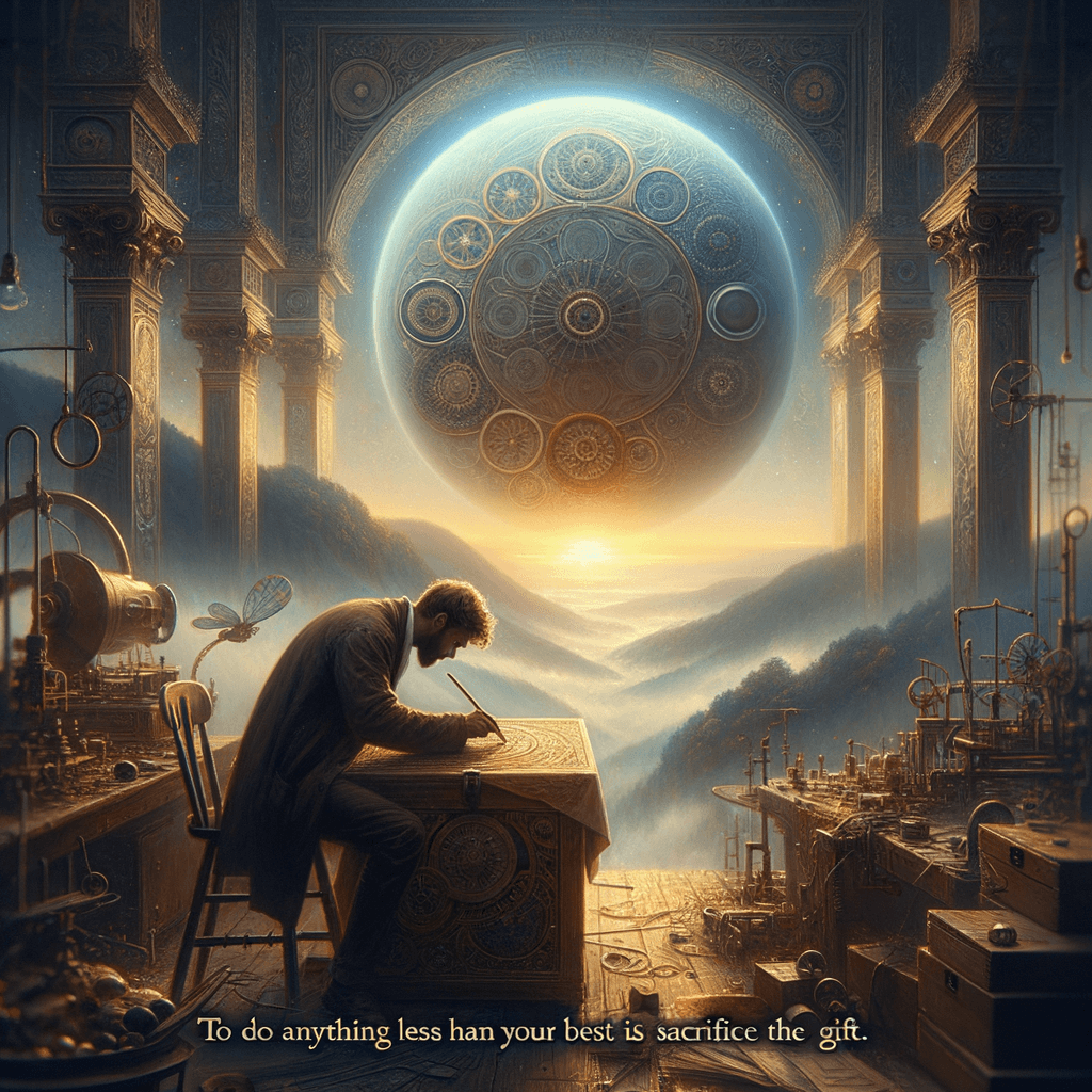 Realizar algo menos que tu mejor esfuerzo es sacrificar el regalo. — Steve Prefontaine, Estados Unidos.