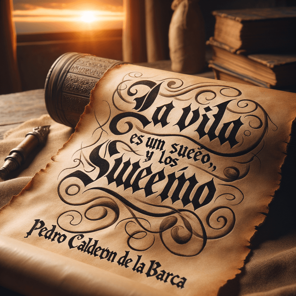 La vida es un sueño, y los sueños, sueños son. - Pedro Calderón de la Barca