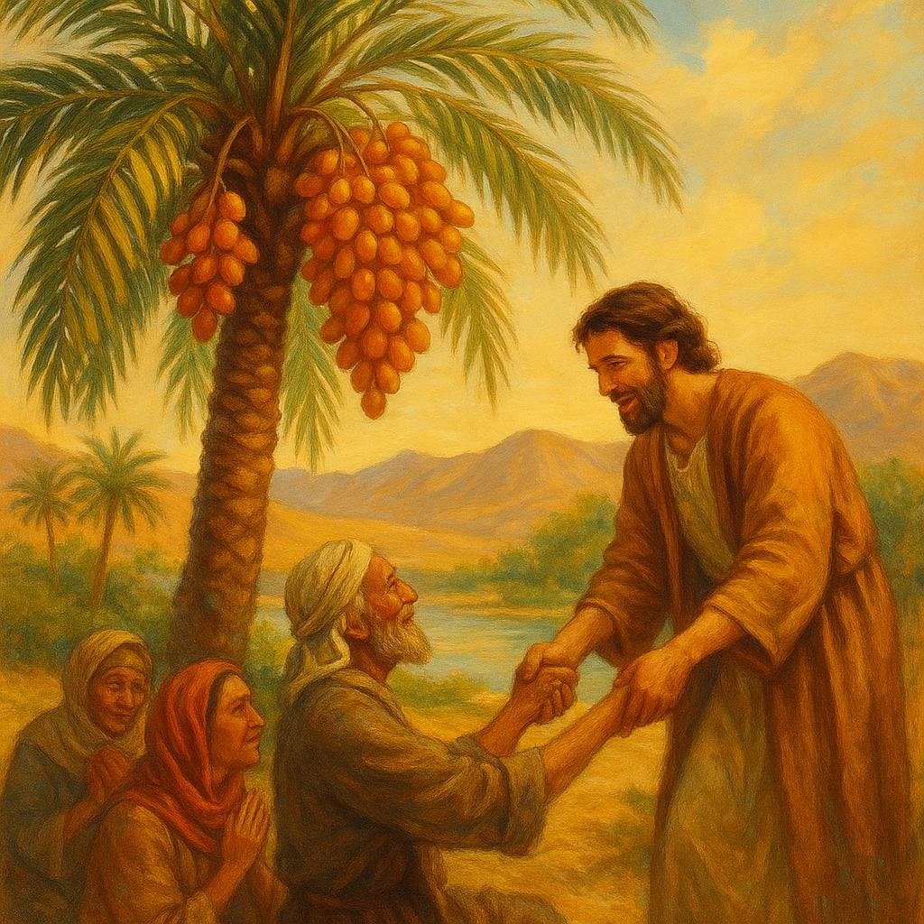 La palmera es conocida por su fruto; el hombre por sus hechos. — Proverbio africano