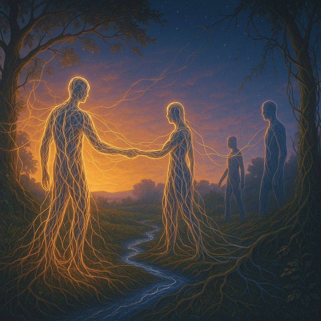 Mil fibras nos conectan con nuestros semejantes. — Herman Melville