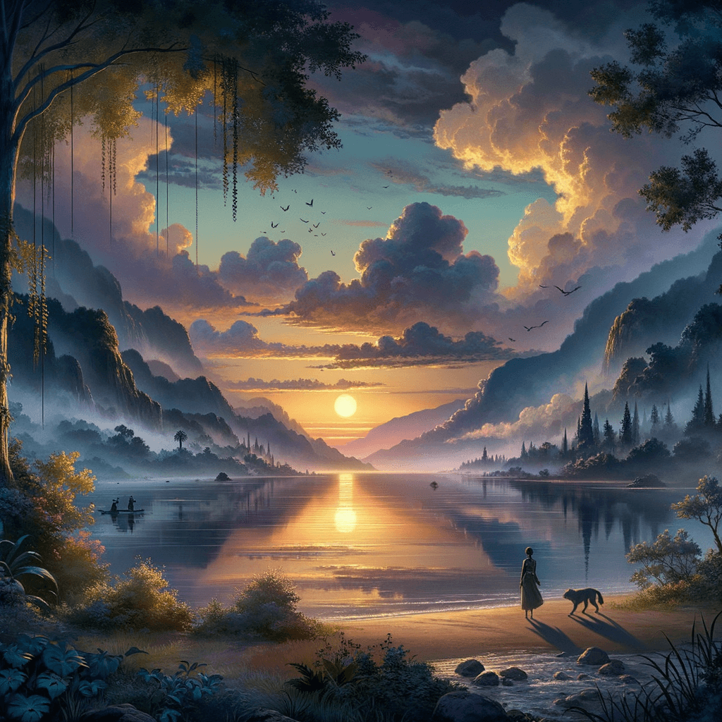 In the colors of every dusk, there lies a silent confession.