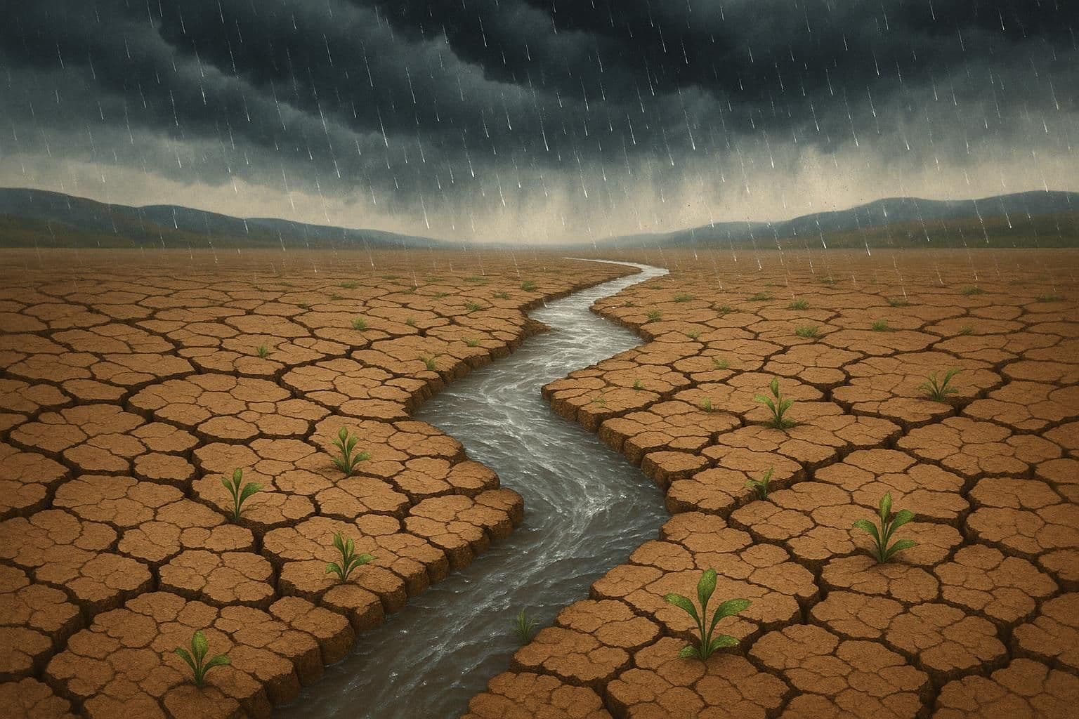 El alma humana tiene sed de cambio, como un lecho de río seco que espera la lluvia. — Paulo Freire