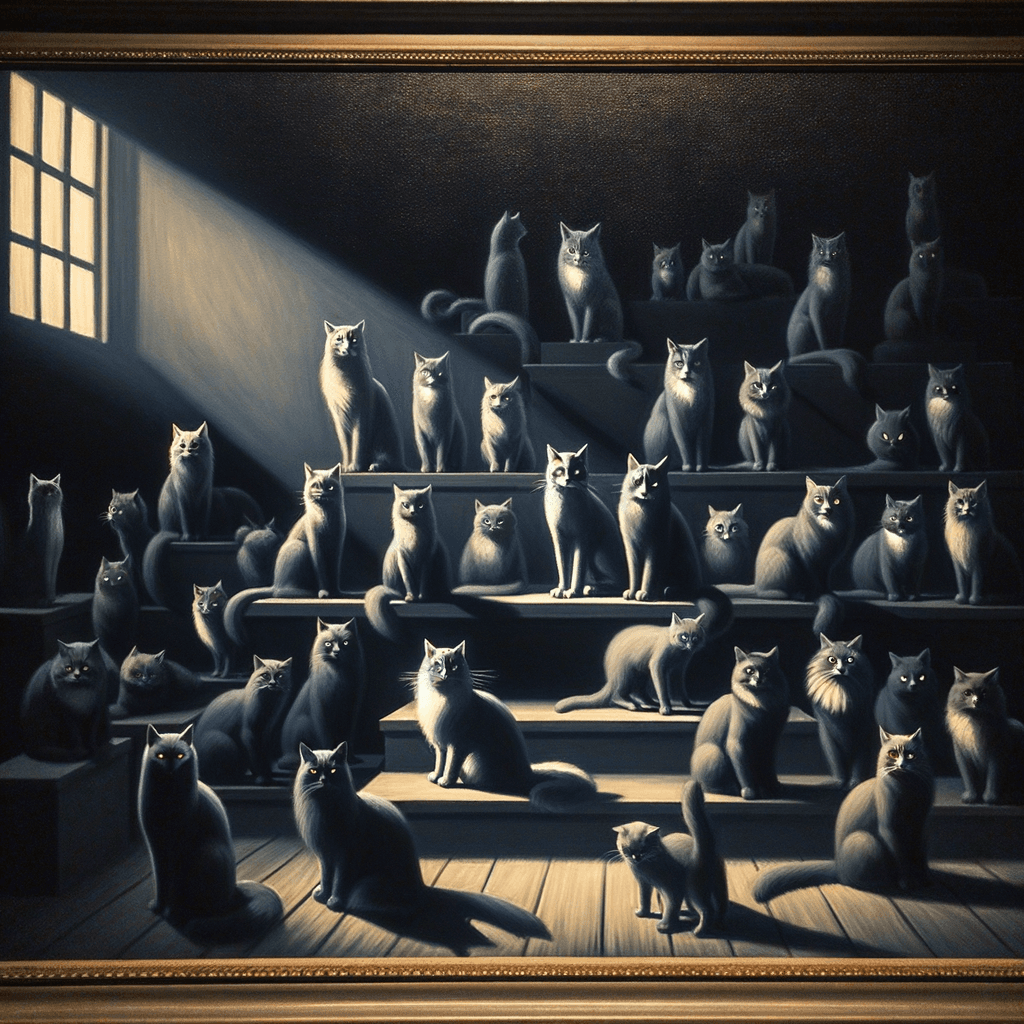 在黑暗中,所有的猫都是灰色的。