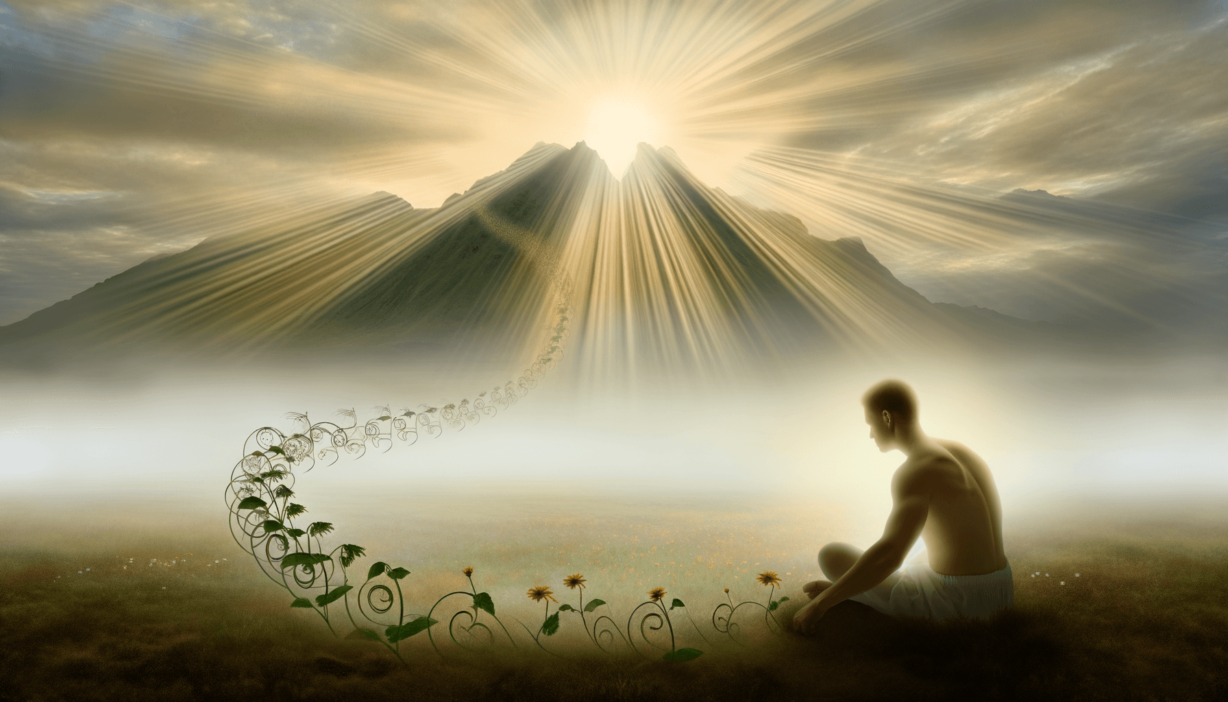 Cuando el mundo te empuja de rodillas, estás en la posición perfecta para orar y levantarte. — Rumi