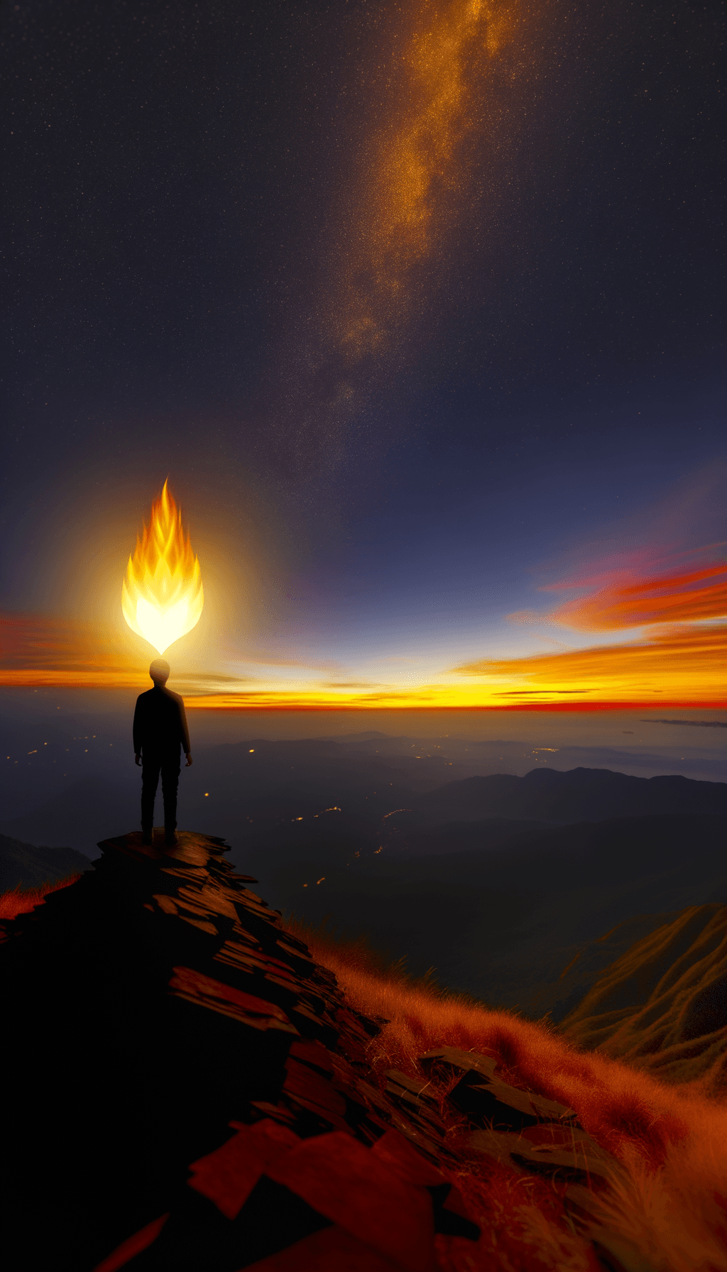 La llama que arde en el corazón de quien cree puede encender posibilidades infinitas. — Kiran Bedi