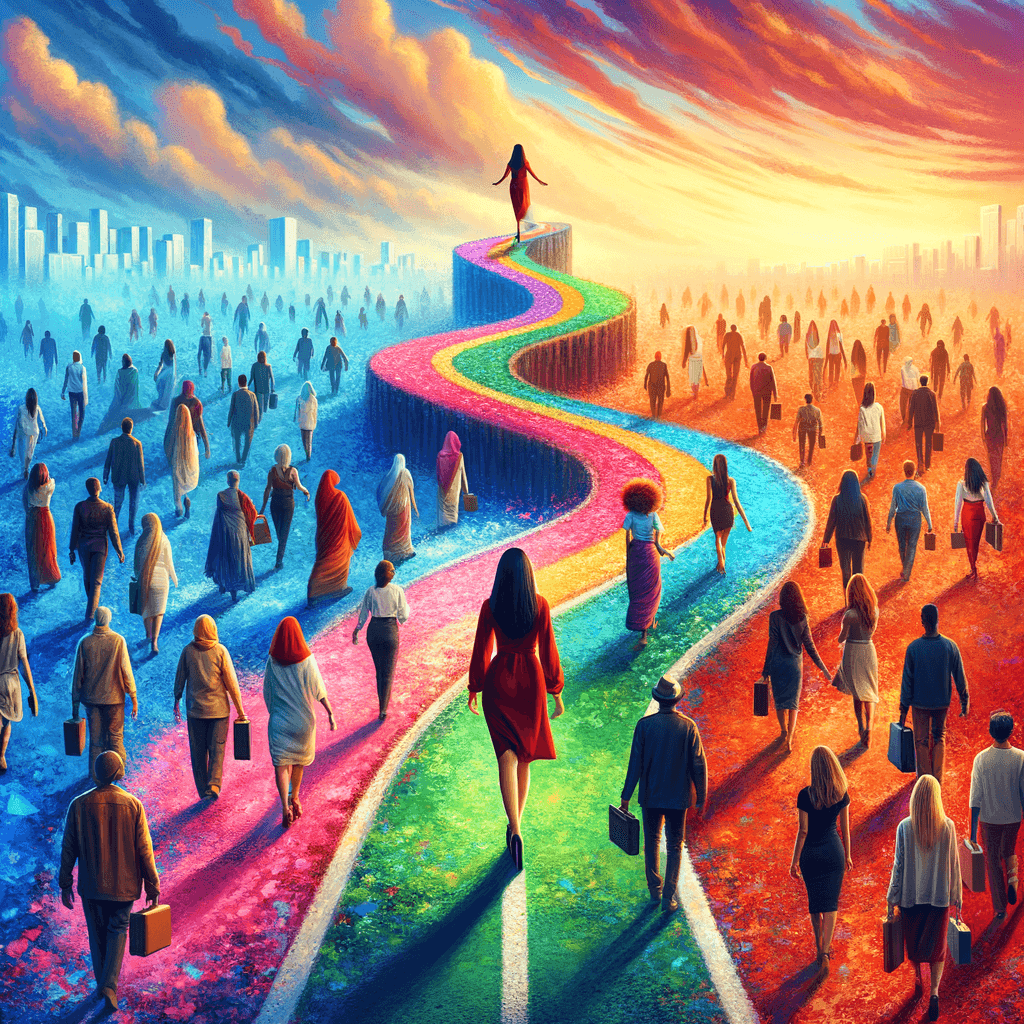 Atrévete a ser diferente, a trazar tu propio camino. — David S. Goyer