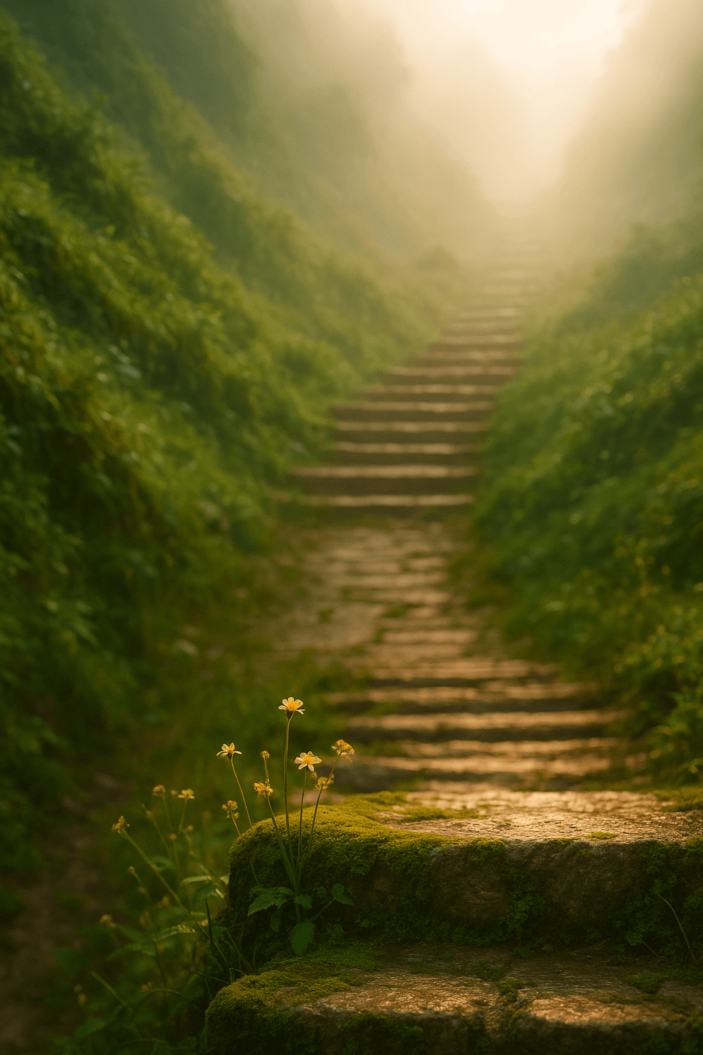 Concéntrate en el peldaño que tienes delante, no en toda la escalera. — Fuente desconocida atribuida a Oprah Winfrey