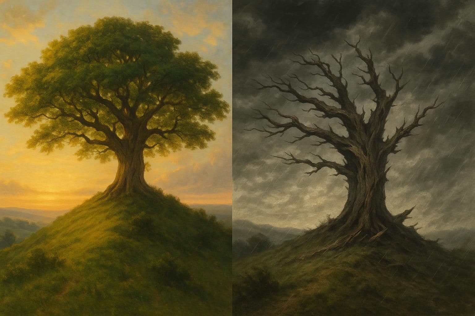 La grandeza precede a la destrucción, y el espíritu altivo antes de la caída. — Proverbios 16:18