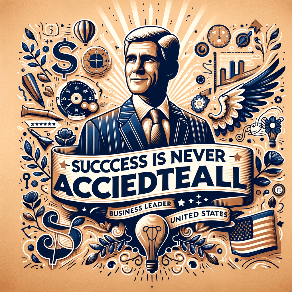 El éxito nunca es accidental. — Jack Dorsey, Estados Unidos.