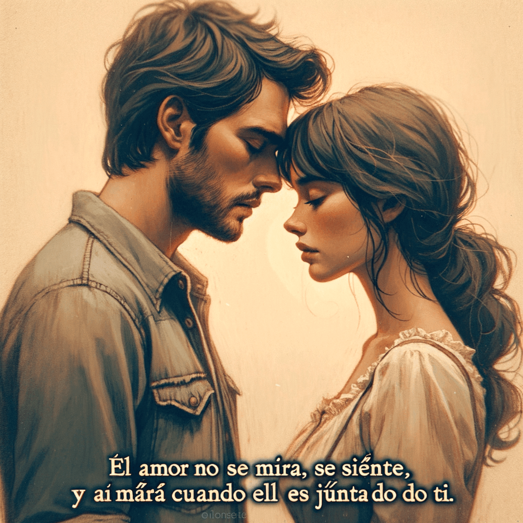 Love is not something you look at, it is something you feel, and even more so when she is next to you. - Pablo Neruda