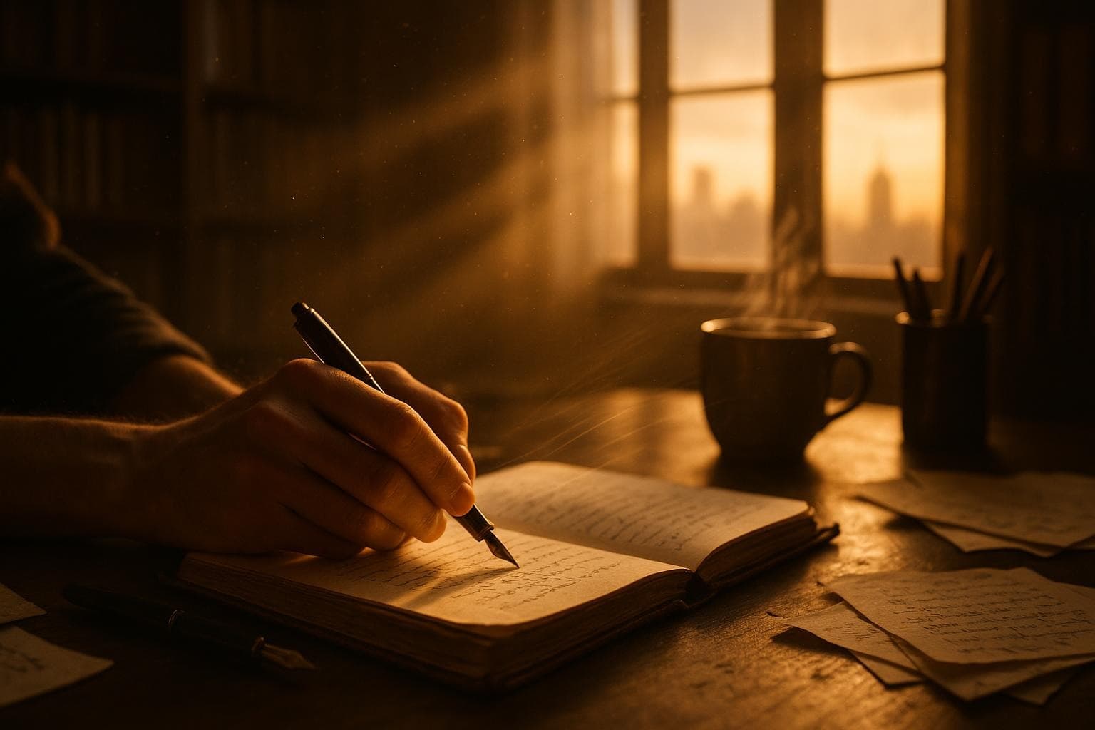 Escribir el próximo capítulo con manos insumisas Escribe el próximo capítulo con manos que se niegan a quedarse ociosas. — Toni Morrison