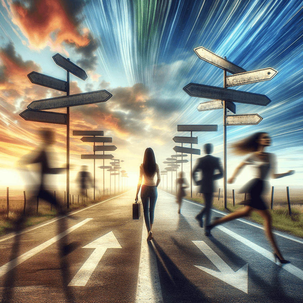 La dirección es más importante que la velocidad. Muchos van rápido a ninguna parte. — Anónimo