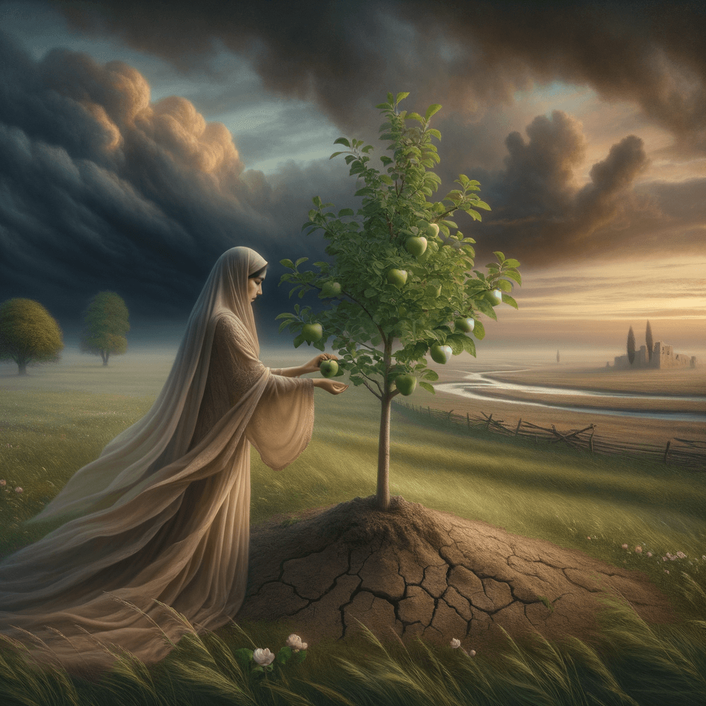 Even if I knew that tomorrow the world would go to pieces, I would still plant my apple tree. — Martin Luther