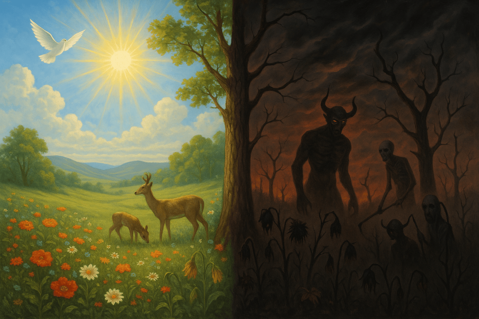 El Mundo Según Emerson: Cielo e Infierno en la Mente Para distintas mentes, el mismo mundo es un infierno y un cielo. — Ralph Waldo Emerson