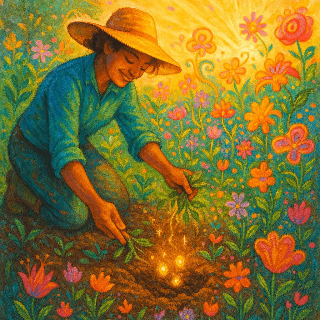 Planta sueños, arranca malas hierbas y cultiva una vida feliz. — Dolly Parton