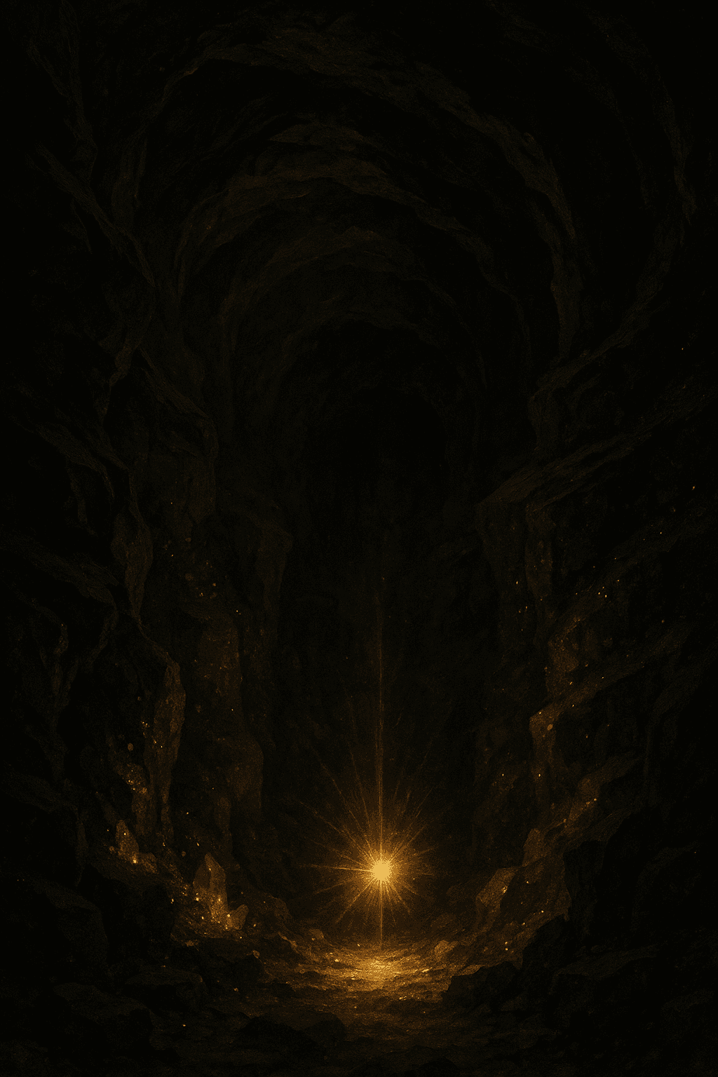 La chispa más pequeña puede iluminar una caverna de duda. — Naguib Mahfouz