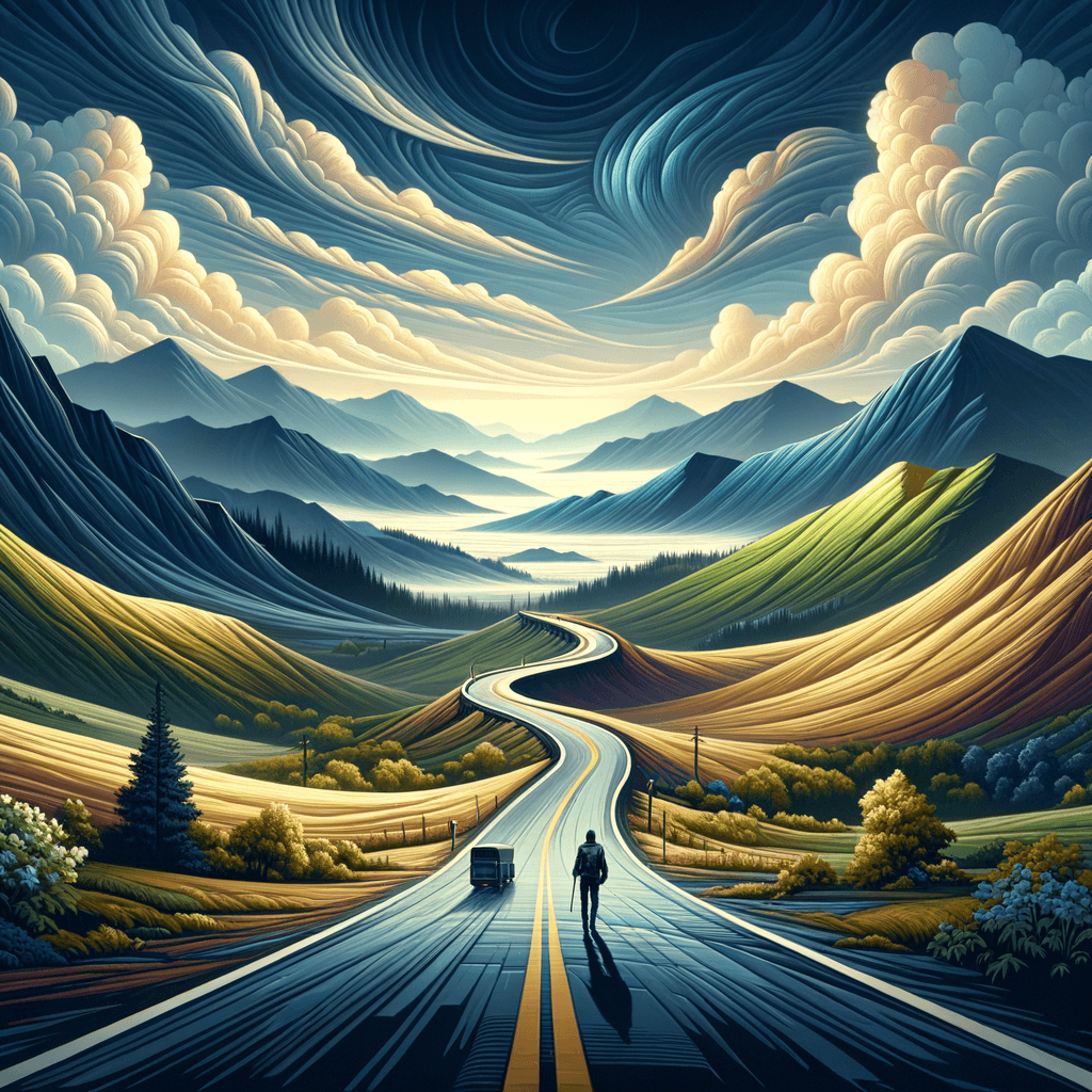 Some scenery can only be appreciated by oneself, and some paths must be walked alone.