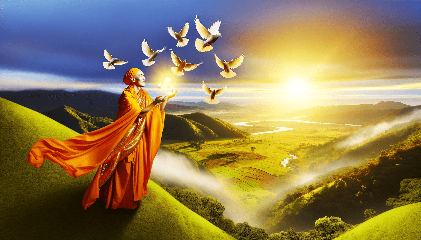 El gran cambio es provocado por una gran compasión. — Dalai Lama