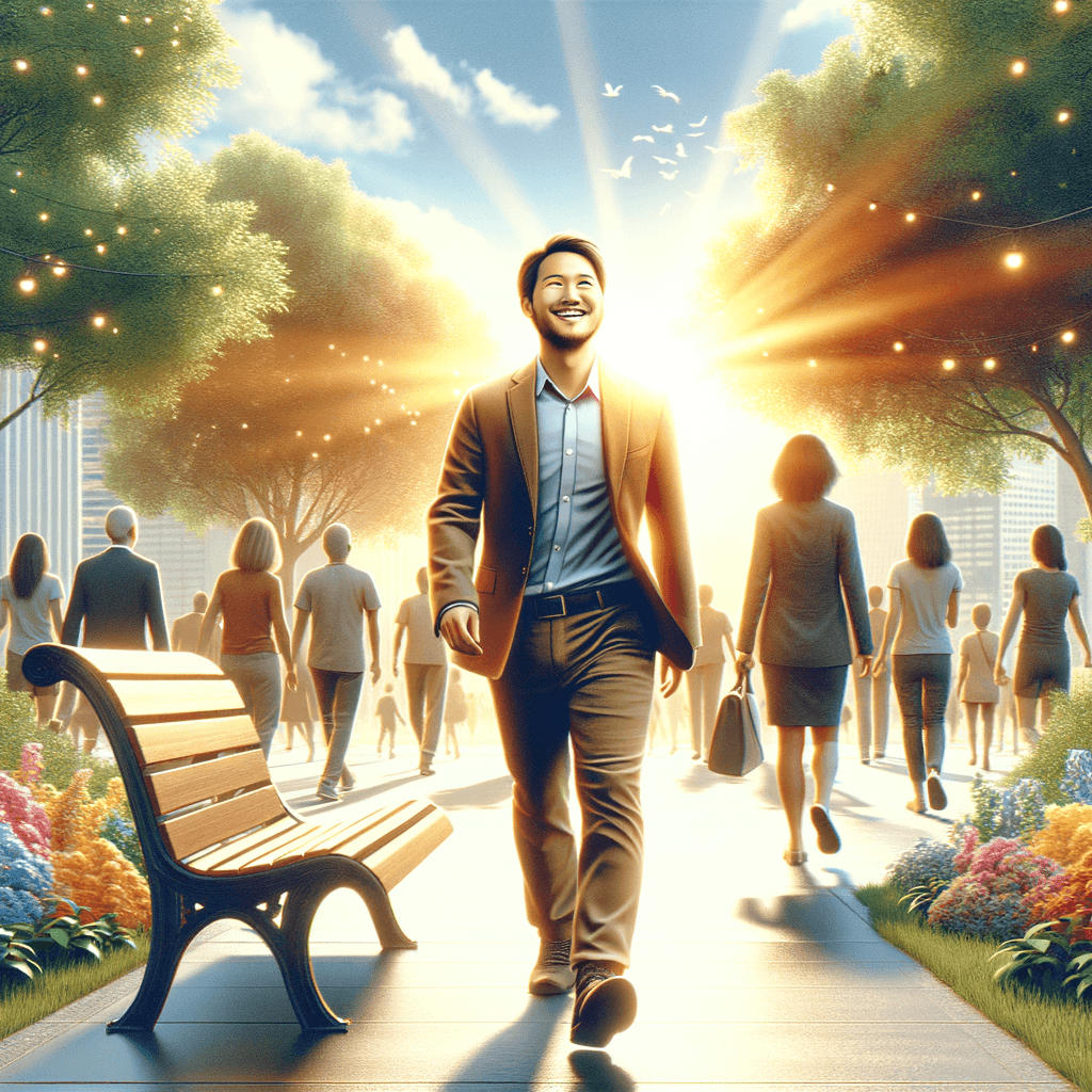 Act as if you are happy, and you will be. — Charles Kingsleigh