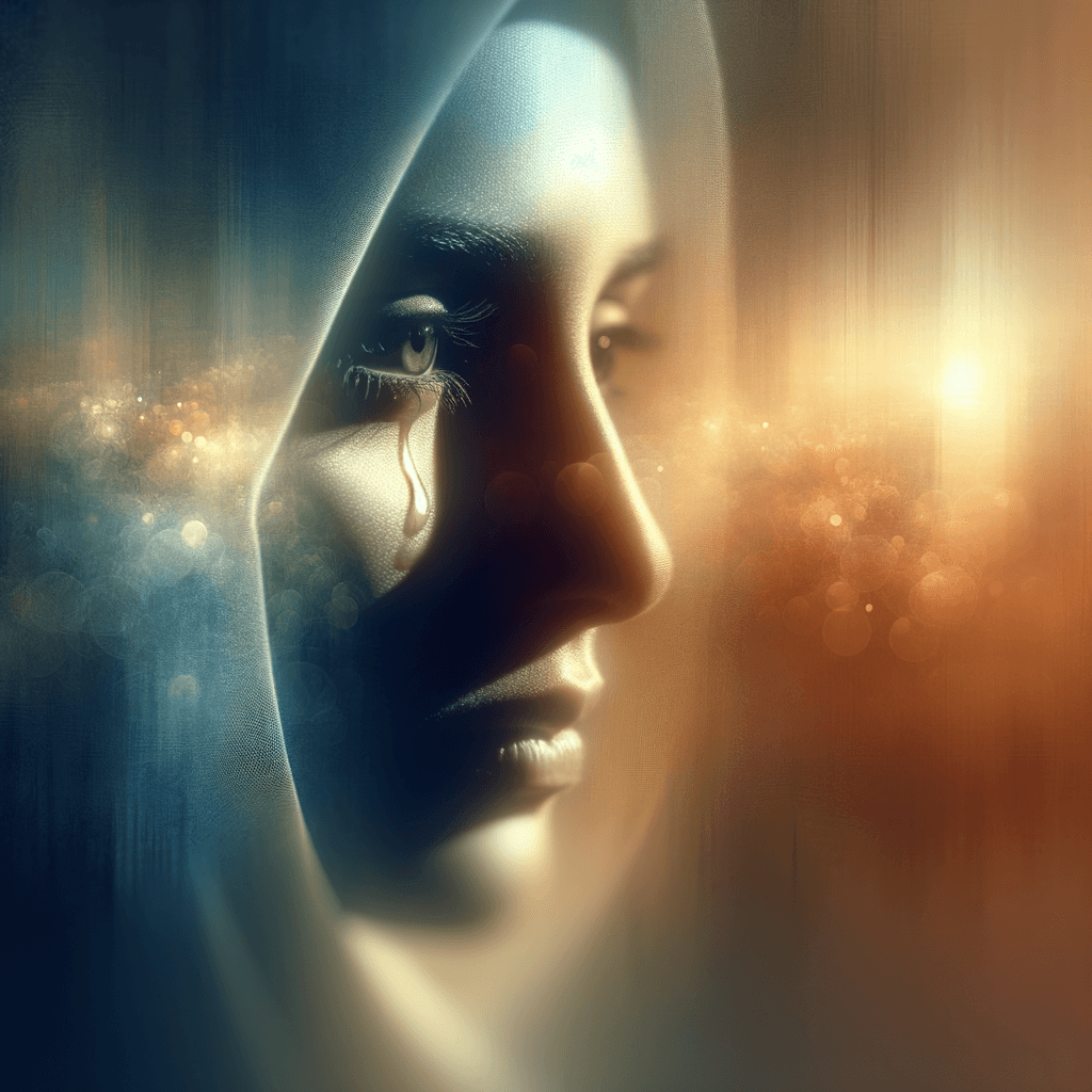 Tal vez nuestros ojos necesitan ser lavados por nuestras lágrimas de vez en cuando, para que podamos ver la vida con una visión más clara. — A. L. J. A. M. T.