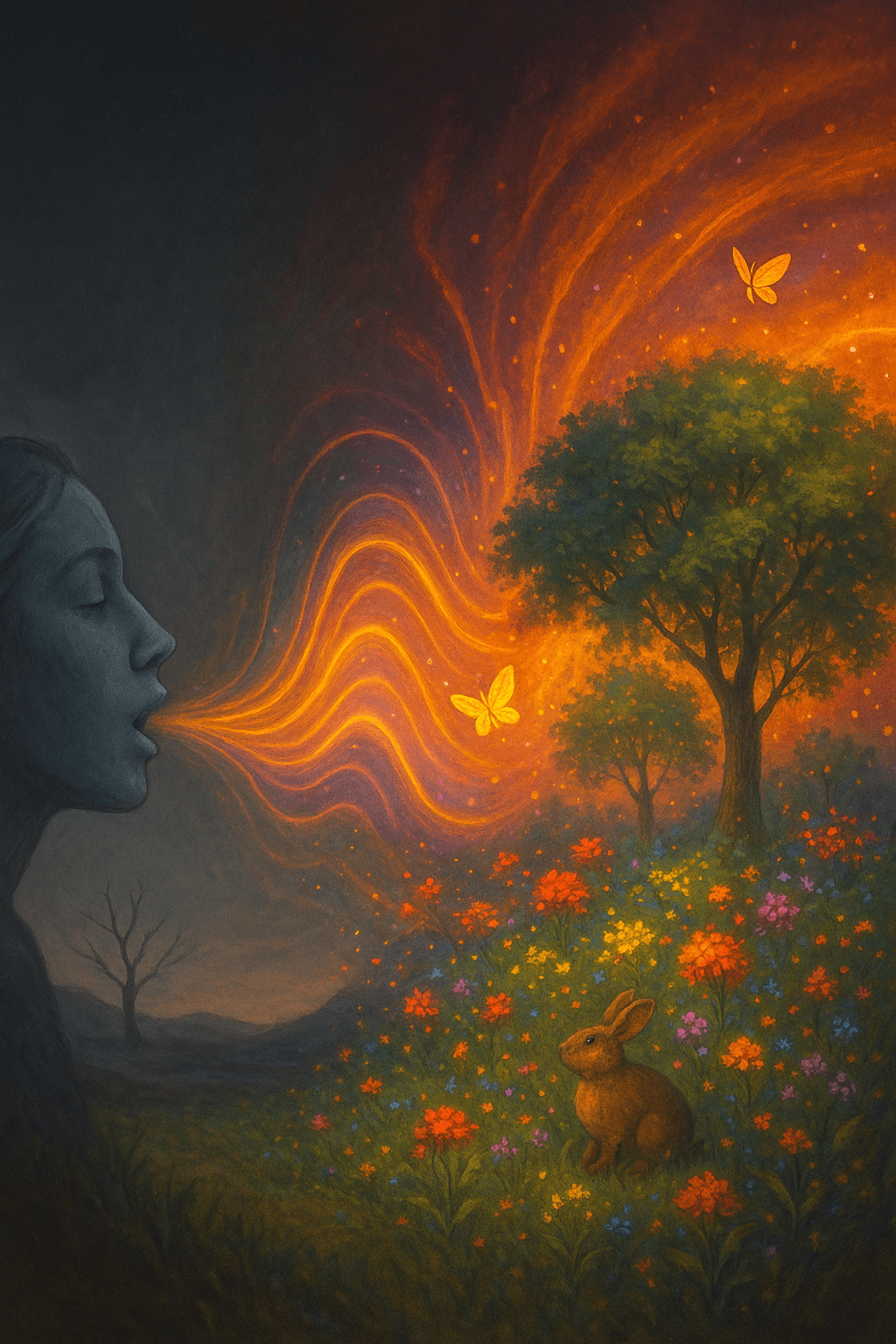 Words mean more than what is set down on paper. It takes the human voice to infuse them with deeper meaning. — Maya Angelou