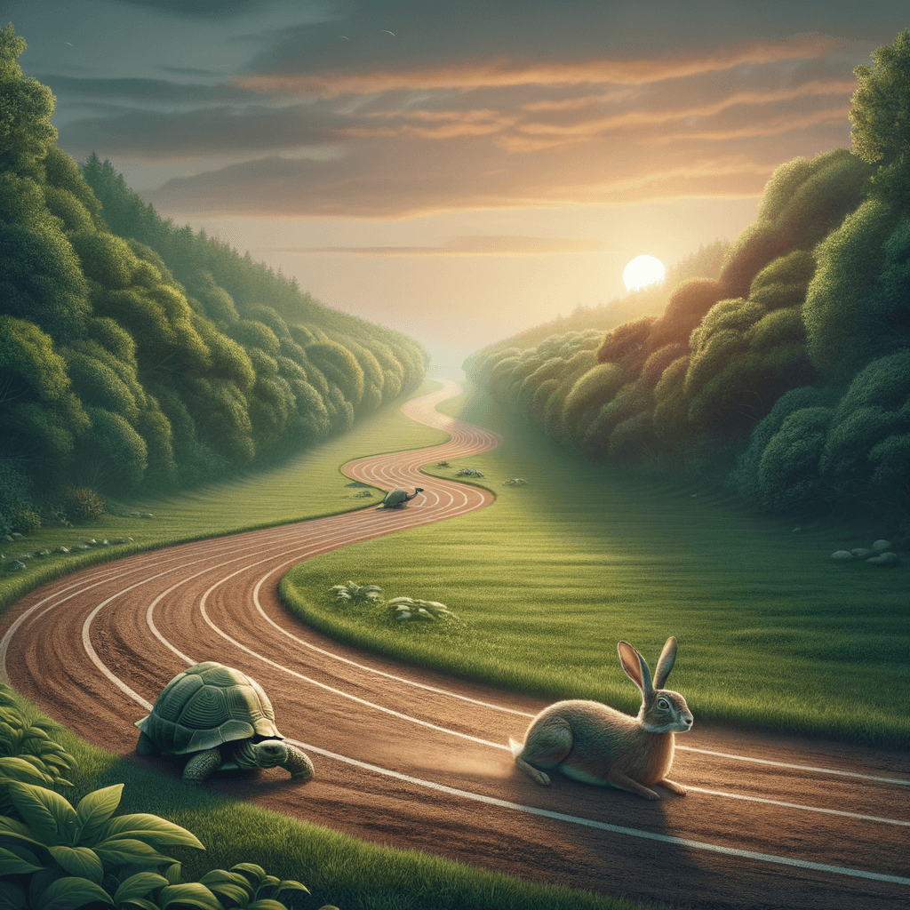 Slow and steady wins the race. — Aesop