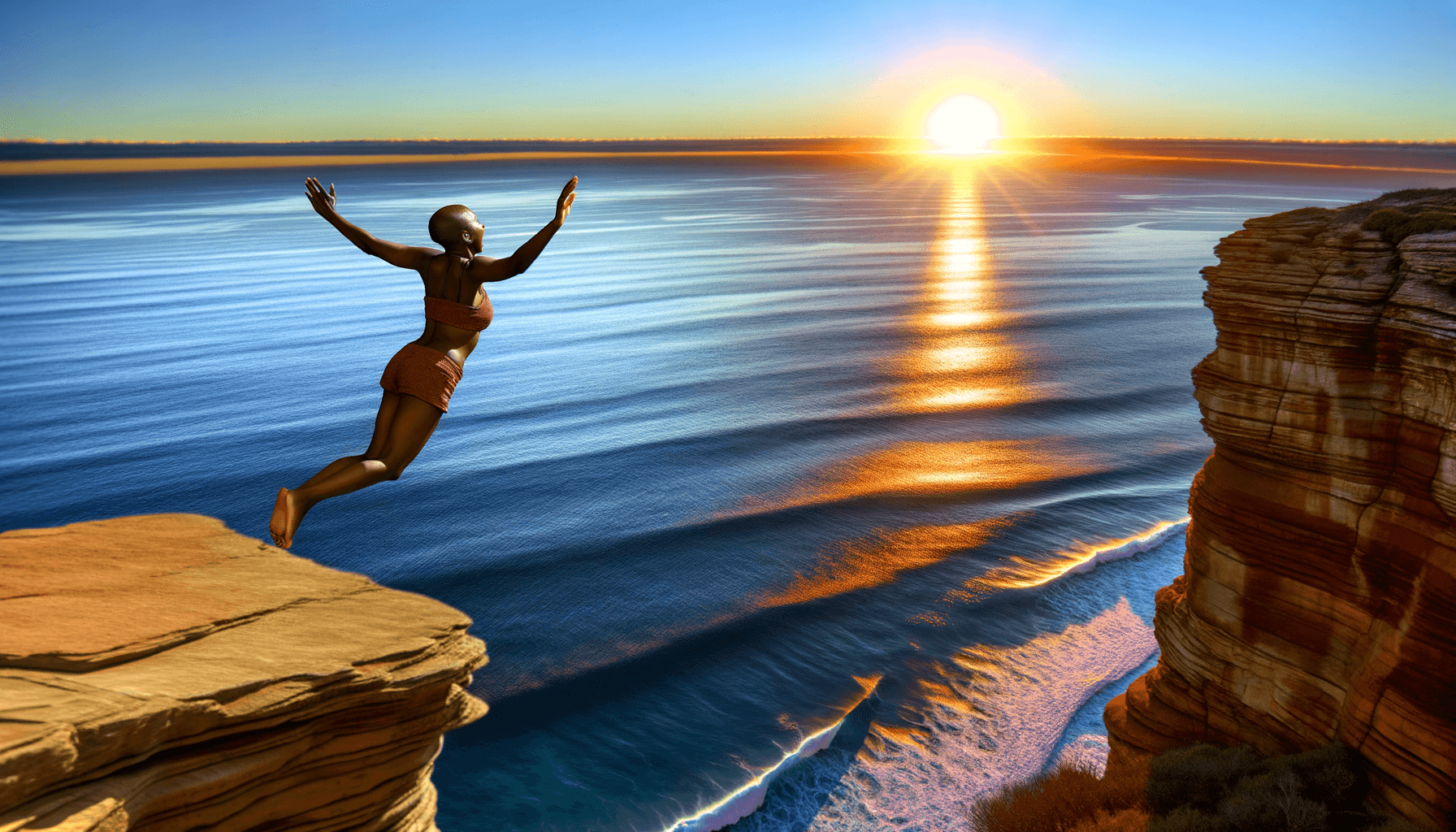 投身于人生的海洋,并相信自己能够漂浮。— T. Harv Eker