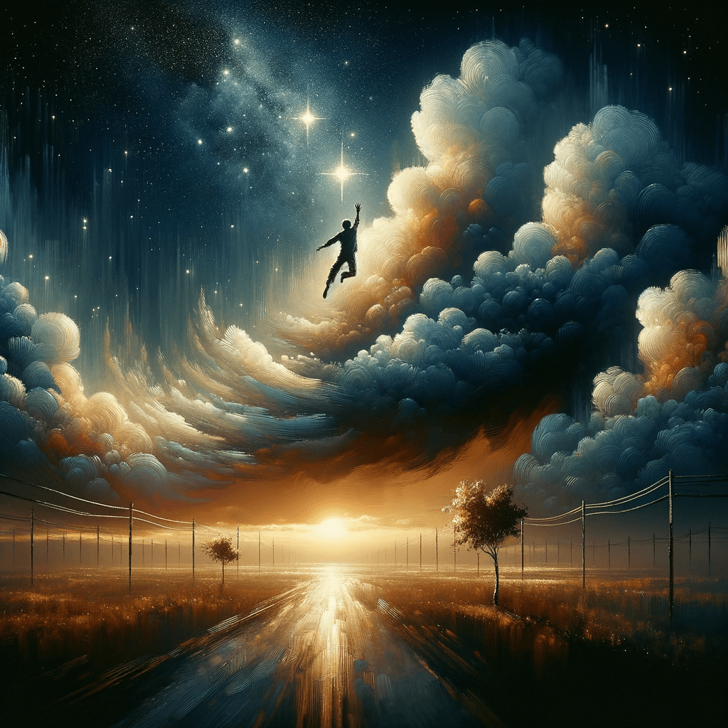 Apunta a las estrellas, así que si caes, aterrizas en una nube. — Kanye West, Estados Unidos.