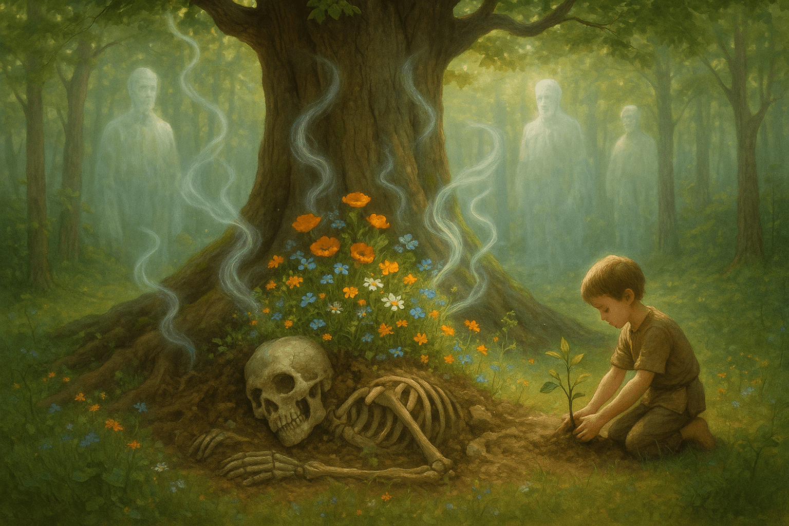 There is no death, daughter. People die only when we forget them. — Isabel Allende