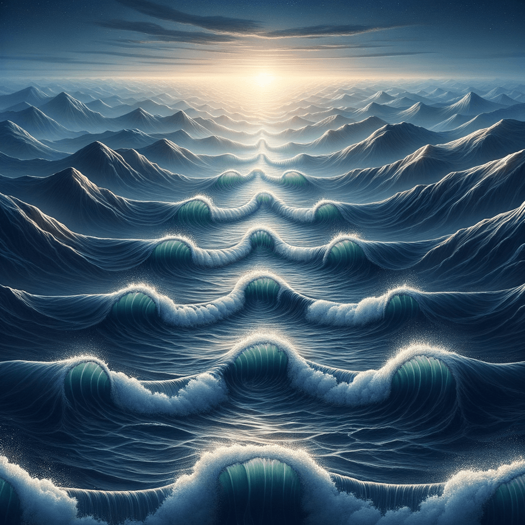 Each wave that reaches the shore is a sigh from the sea telling a new story.