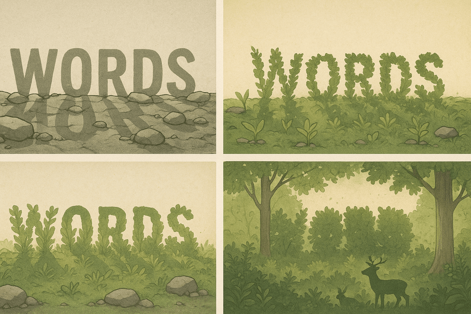 Las palabras no son más que las sombras de las acciones. — Demócrito