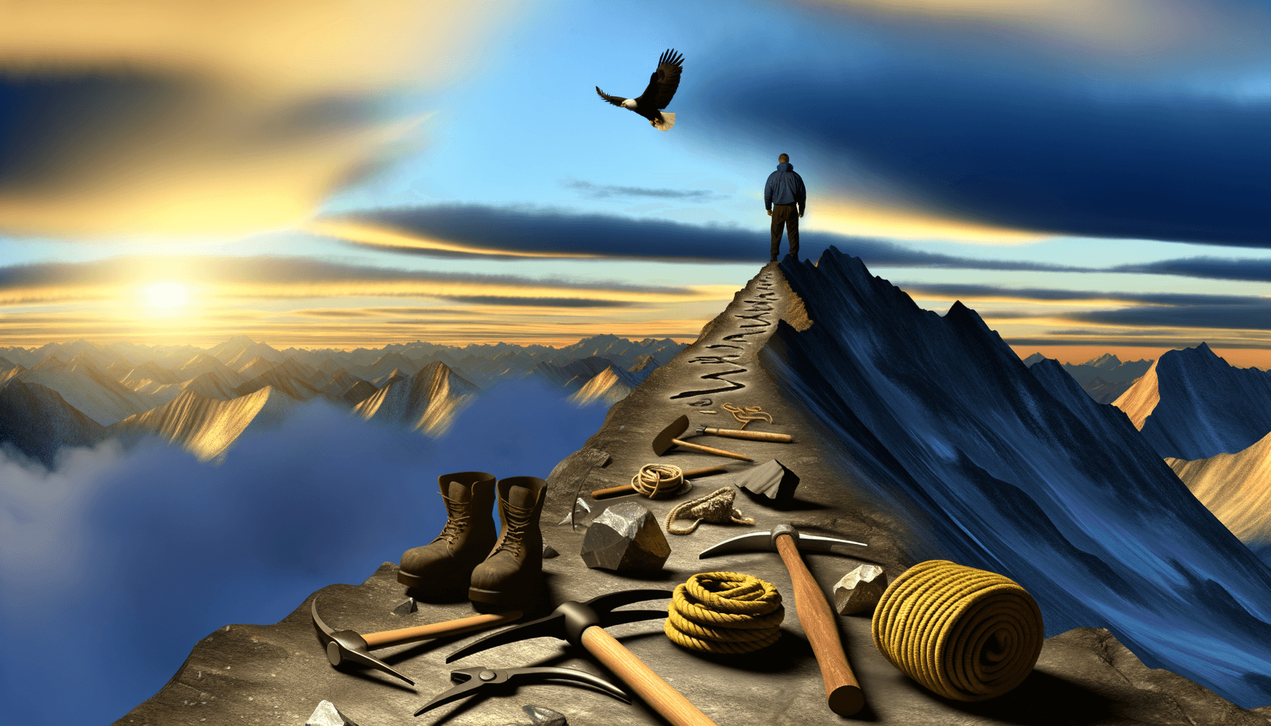 只要努力奋斗,一个人可以做到任何事情。— 约翰·亚当斯