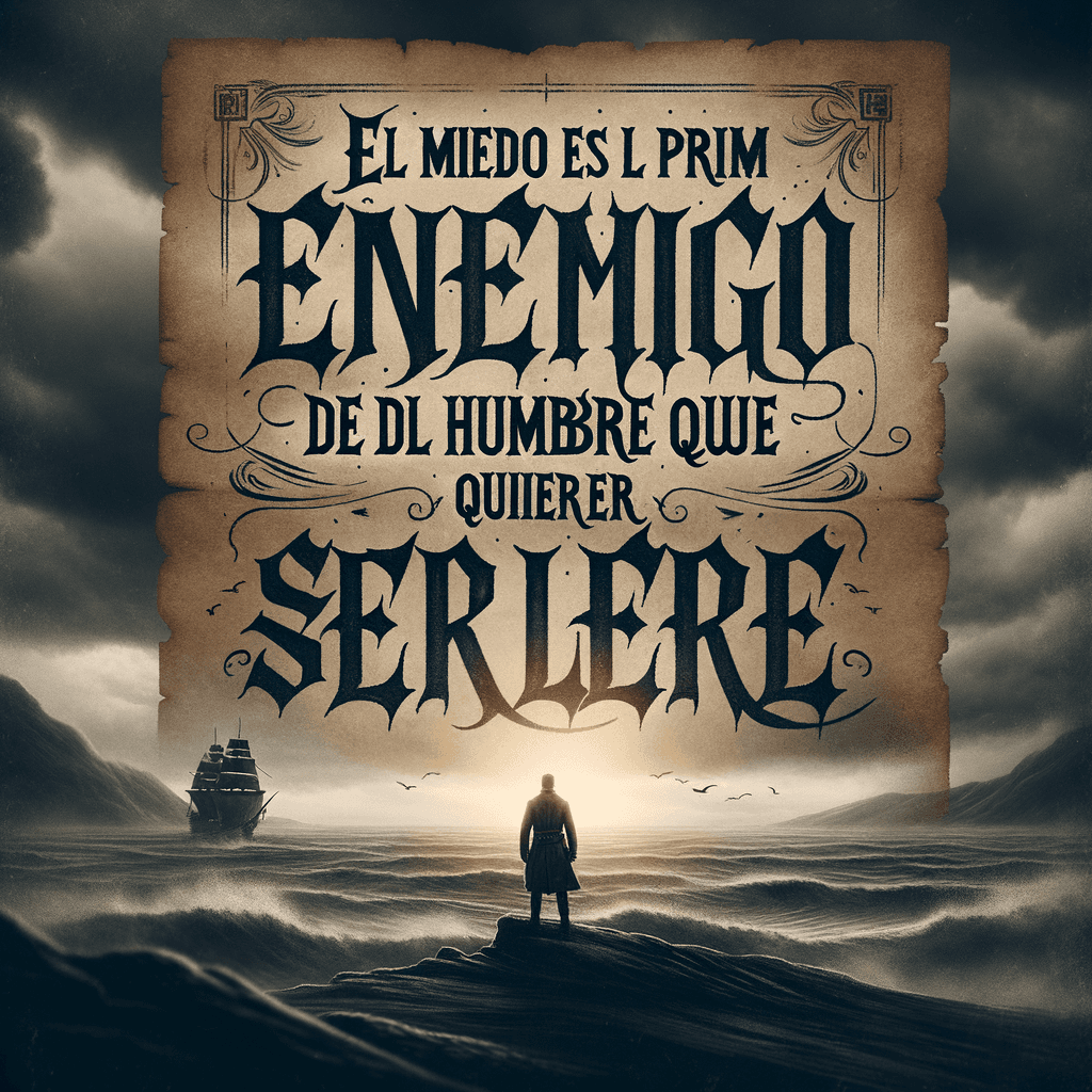 Fear is the first enemy of the man who wants to be free.