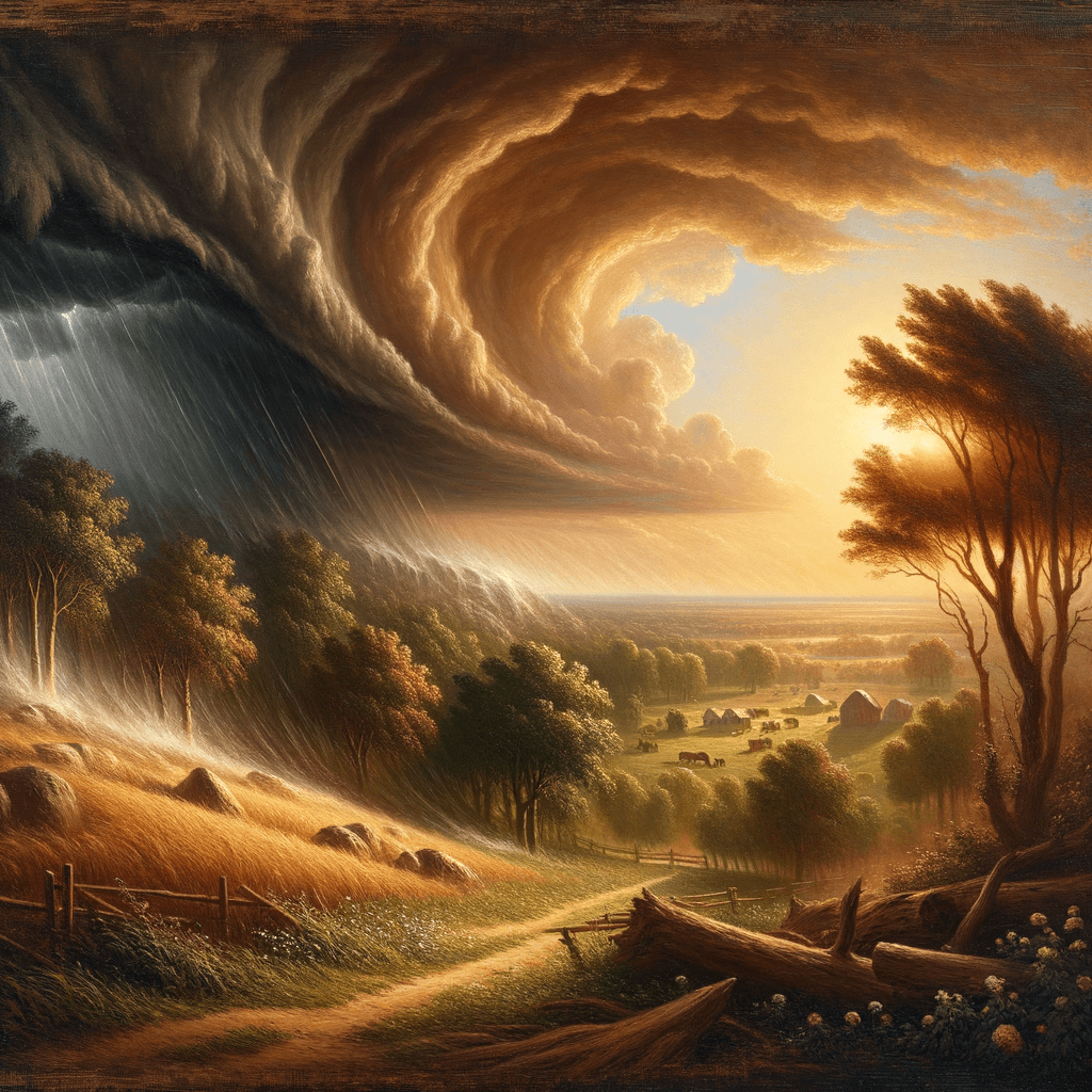 暴风雨后有平静。 - 民间谚语