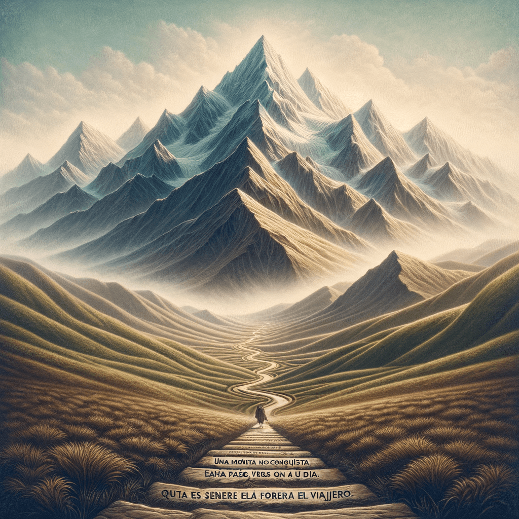 Una montaña no se conquista en un día. Cada paso, por pequeño que sea, es una victoria en sí misma. La cima es el destino, pero el sendero es donde se forja la verdadera esencia del viajero.
