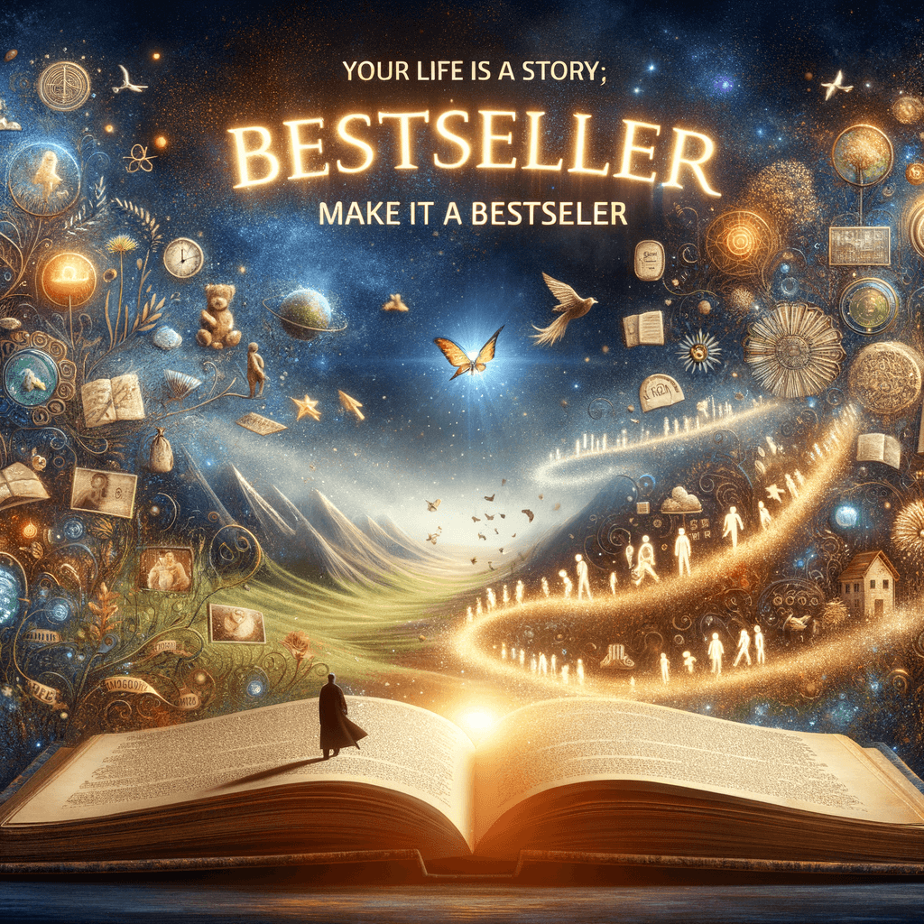 Tu vida es una historia; haz que sea un superventas. — Desconocido