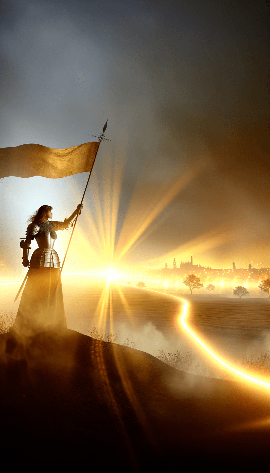 Act with purpose, and destiny will follow. — Joan Of Arc