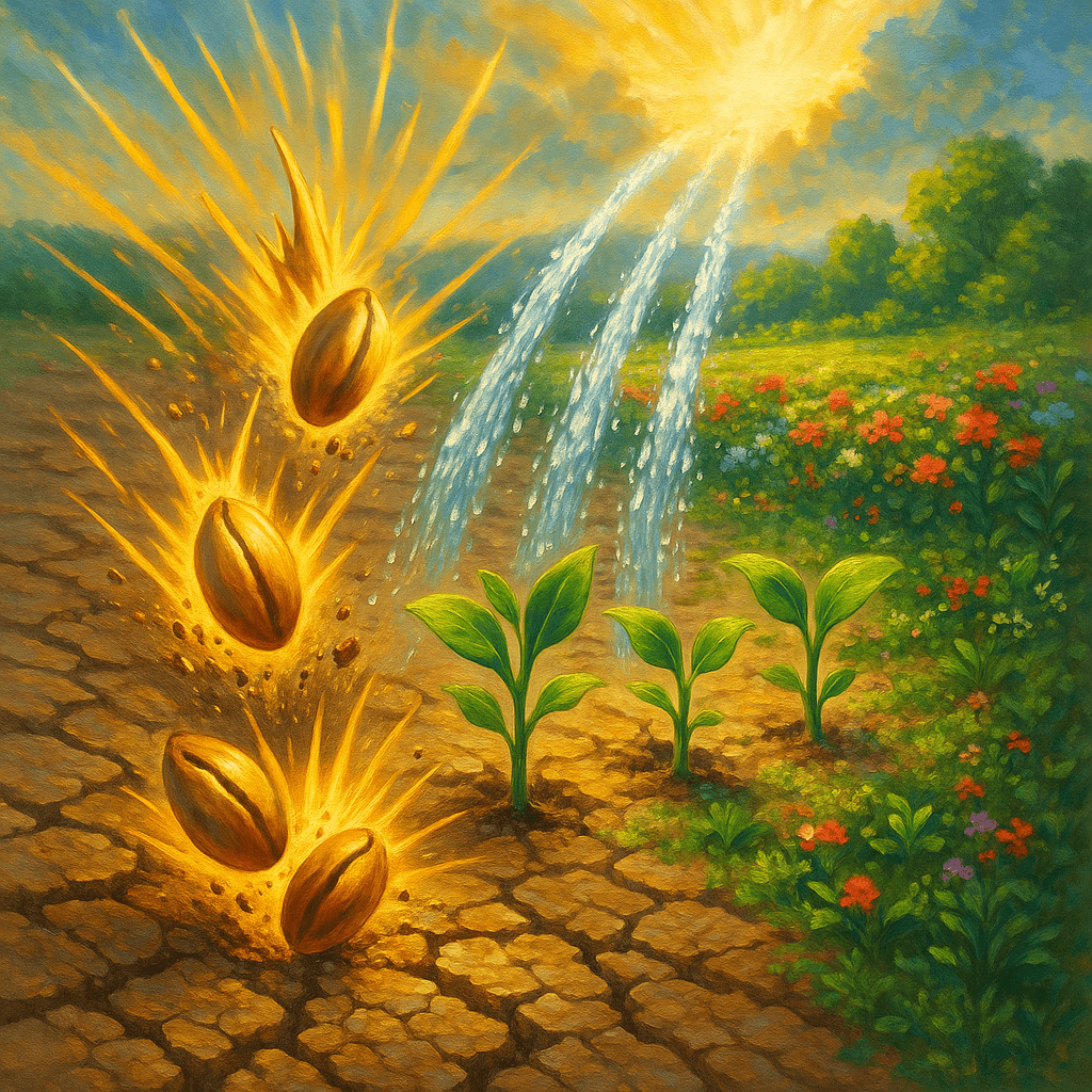 Boldness plants the seeds that wisdom waters. — Khaled Hosseini