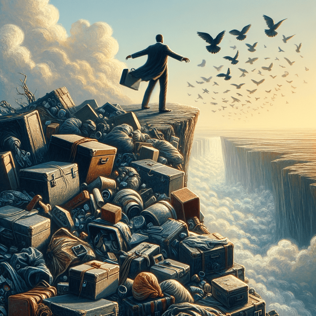 Si quieres volar, renuncia a las cosas que te pesan. — Toni Morrison