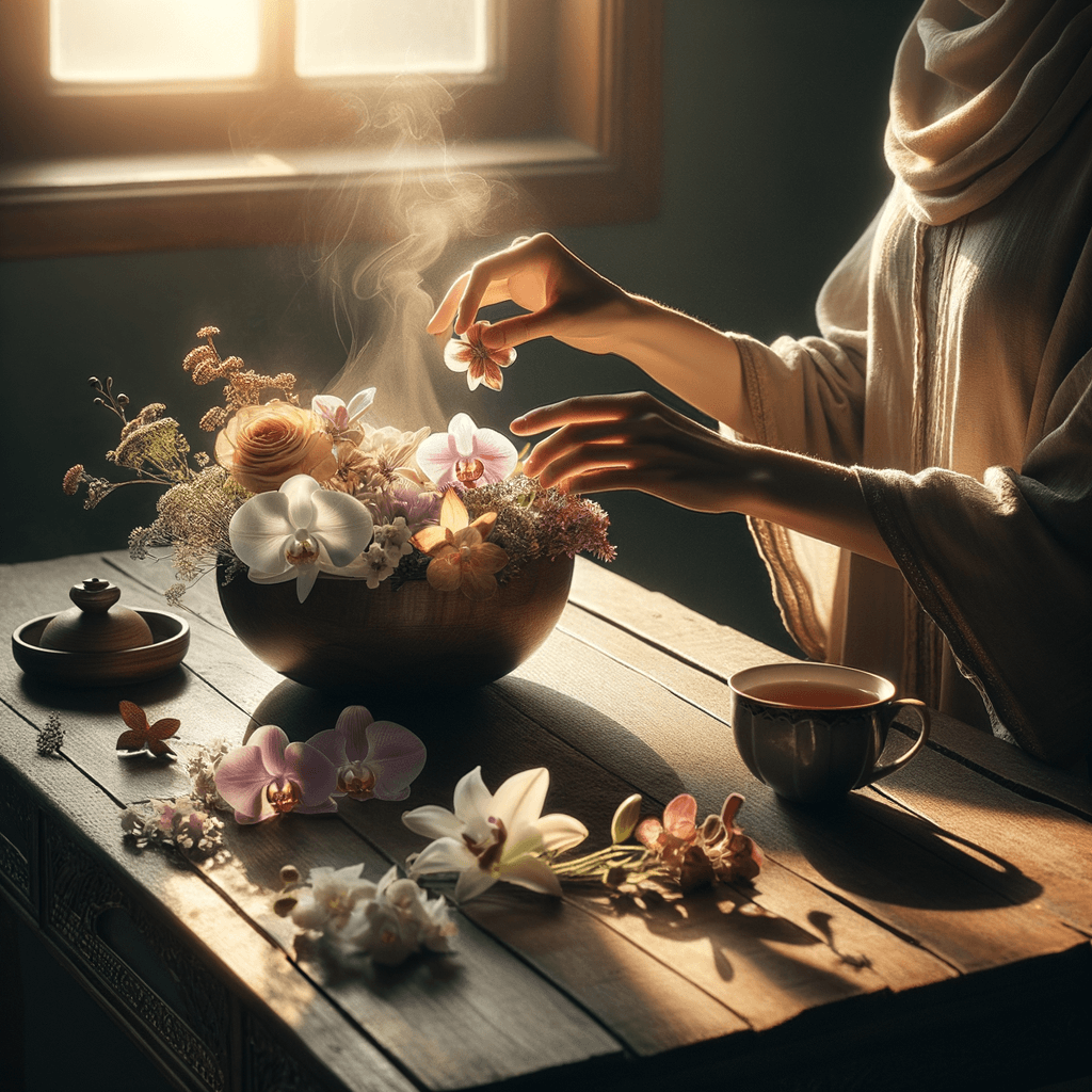 Arreglar un cuenco de flores por la mañana puede brindar una sensación de calma en un día ajetreado. — Anne Morrow Lindbergh