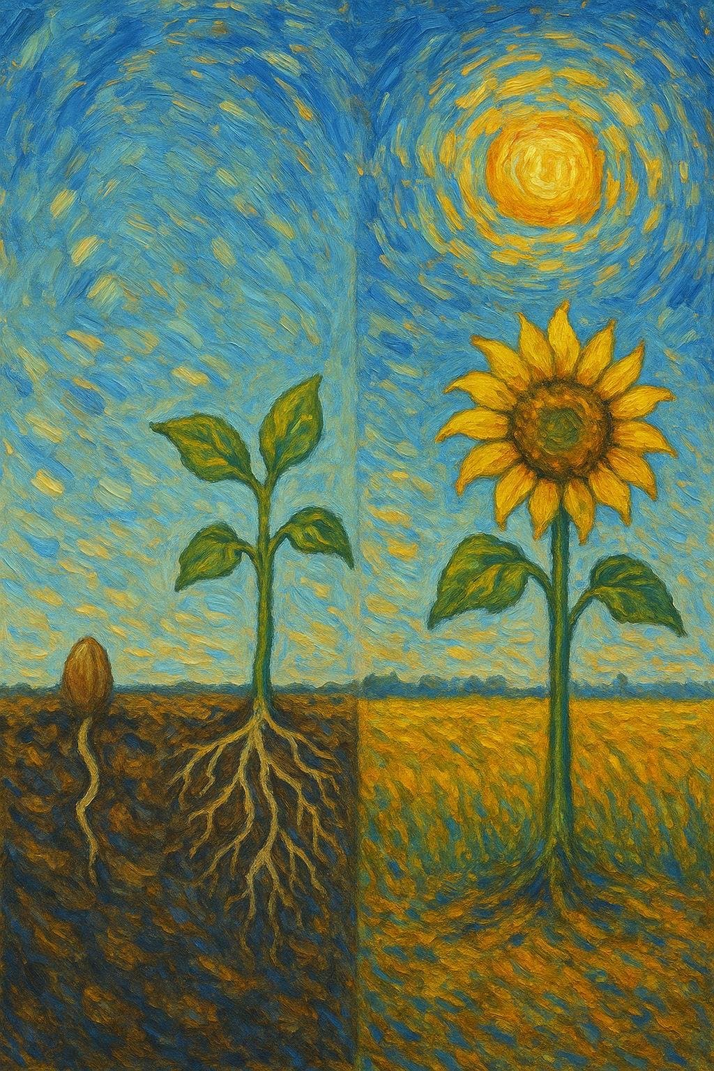 El éxito exige unidad de propósito. — Vincent van Gogh