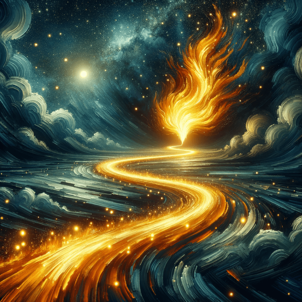 Persigue tu pasión como una llama; deja que encienda el mundo que te rodea y ilumine el camino hacia tus sueños. — Desconocido.