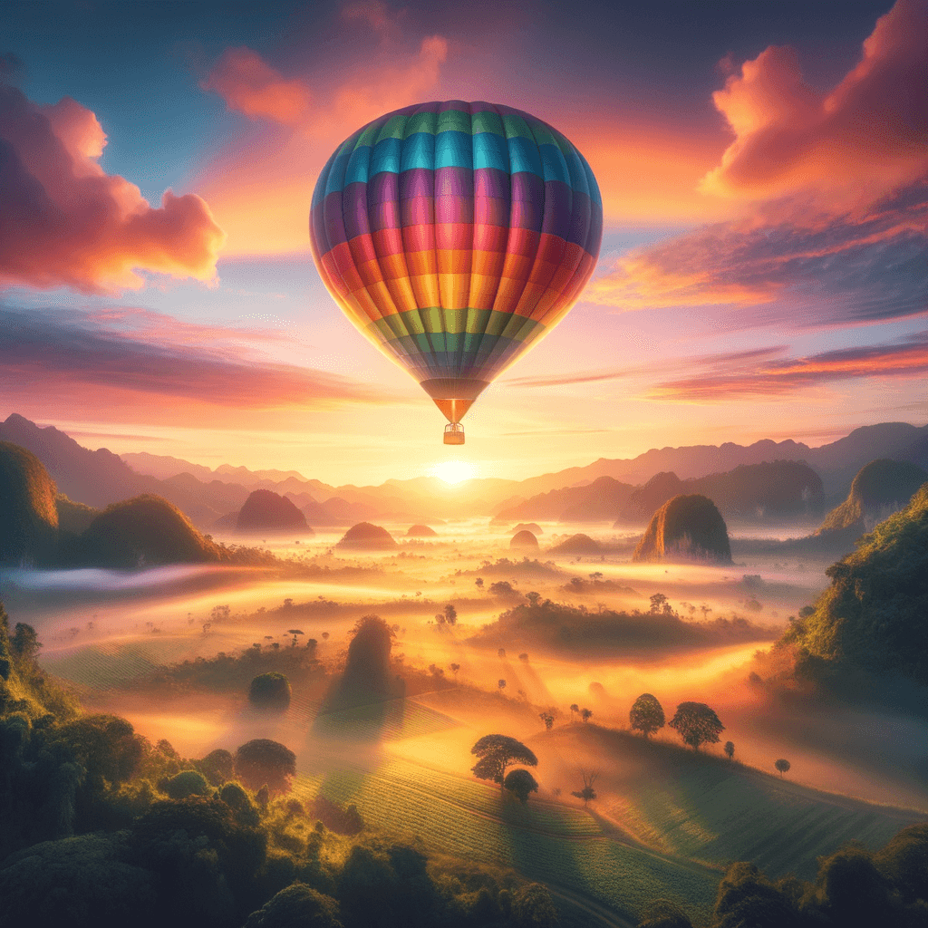 Si vas a elevarte, bien podrías ser un globo aerostático. — Richard Branson