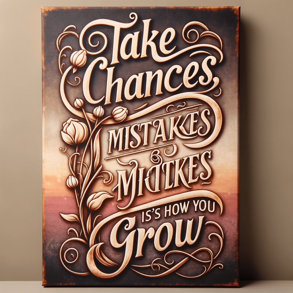 Toma riesgos, comete errores. Así es como creces. — Mary Tyler Moore